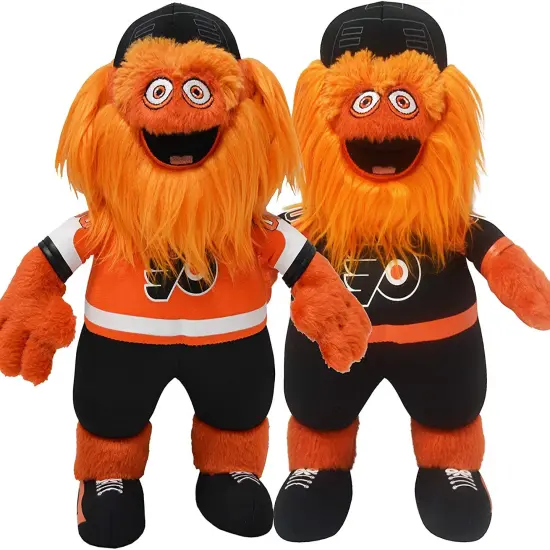 Bleacher Creatures Philadelphia Flyers Mascot Gritty Bundle: Home and Alternate Uniforms 10" Plush Figures {1}