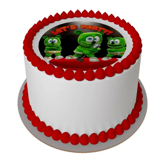 Gummibar and Friends® You're a Rock Star Edible Cake Topper {7}