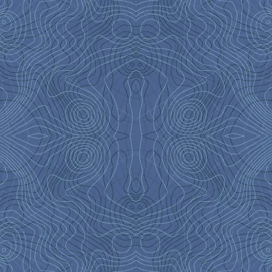 Topographic Map Gift Wrap XV {3}