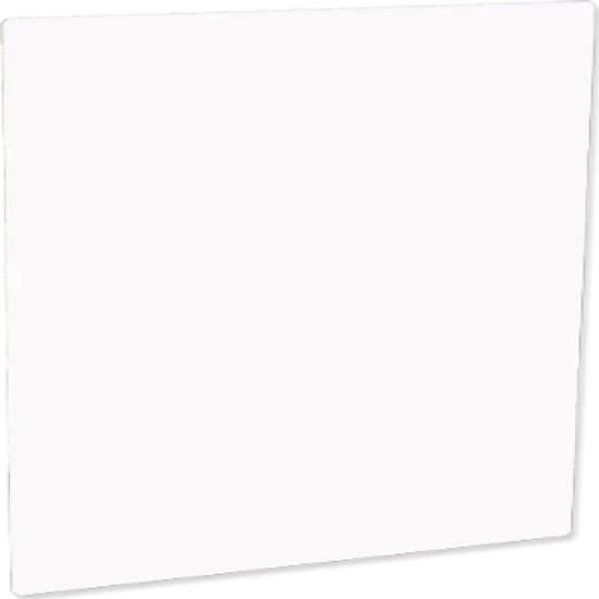 ChromaLuxe HD Gloss White Aluminum Panel 16"x20" .045" thick - 10 per Case 4016 {3}