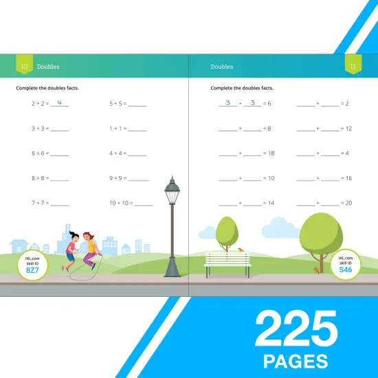 The IXL Ultimate 2nd Grade Math Workbook, Activity Book for Kids Ages 7-8 Covering Addition, Subtraction, Place Value, Geometry, Measuring, and More Mathematics {3}