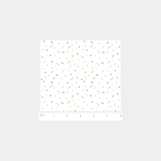 Colorful Confetti Pattern Gift Wrap {5}