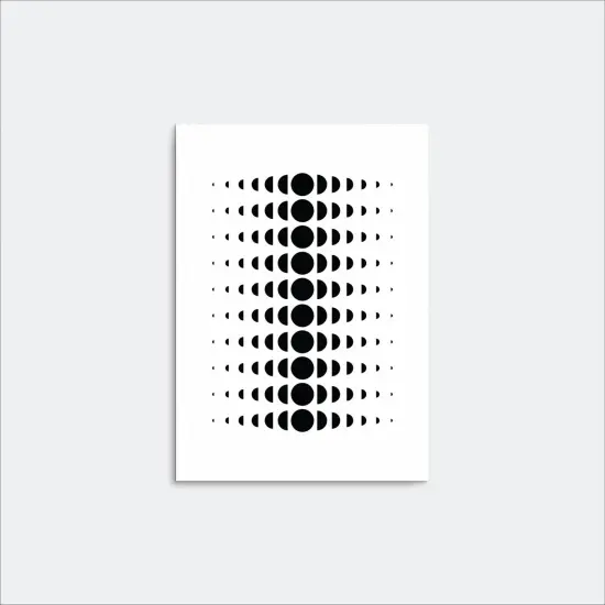 Minimal Moon Phase Wall Art {2}