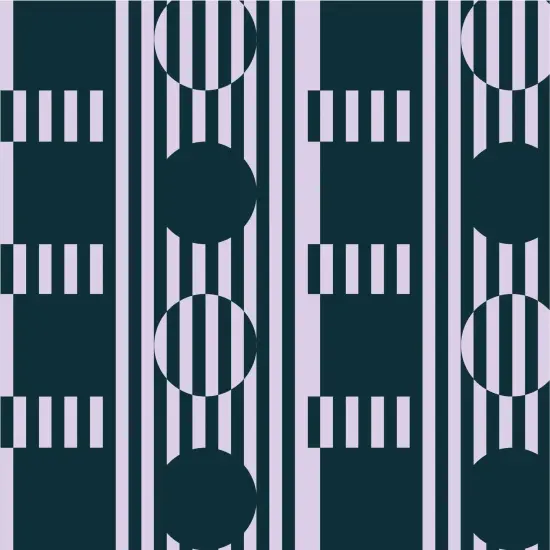 Modern Stripe Geo Wrapping Paper {2}
