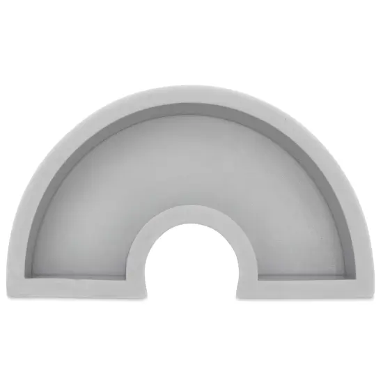 Rico Design Silicone Candle Mold - Flat Rainbow, 4.6" x 2.7" x 1.2" {1}