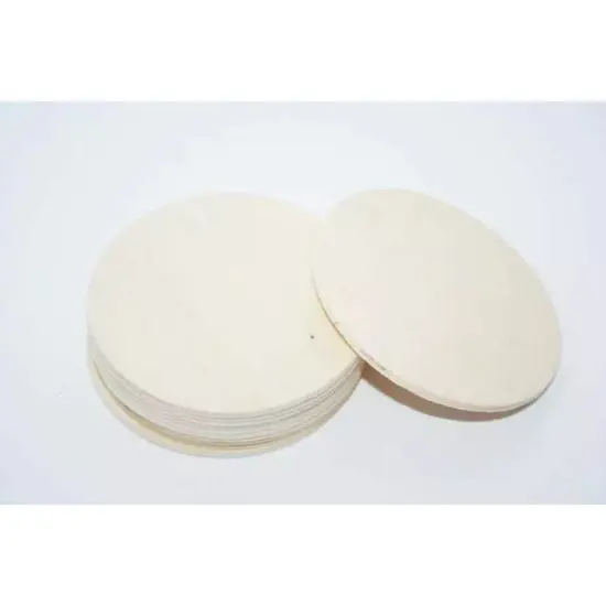 Kitcheniva Round Wooden Disc Circles Paint Stain Stamp Crafts DIY {6}
