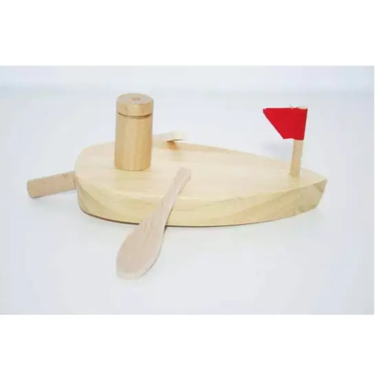 Kitcheniva 25 Pcs Wood Cutout Paddle Oar Wood Party Favor Spoon Crafts DIY {3}