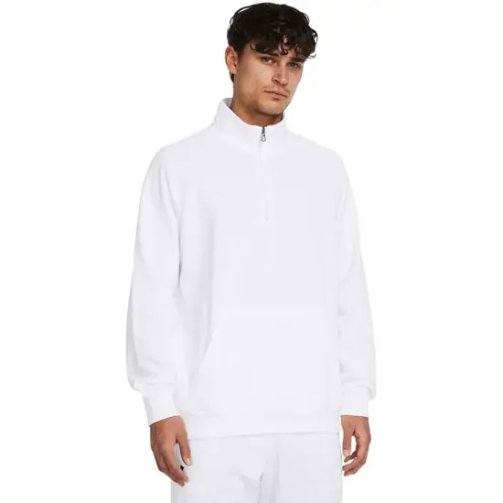 Under Armour&reg; Men's Rival Fleece Quarter Zip GRAY {6}