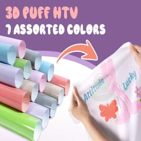 Puff Heat Transfer Vinyl Navy 12ft {4}