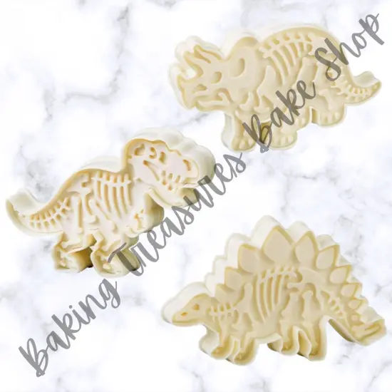 Dinosaur Cookies Cutter & Embosser Set {3}