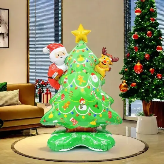 Christmas Tree Standing Foil Balloon Decoration F07M1-65 {1}