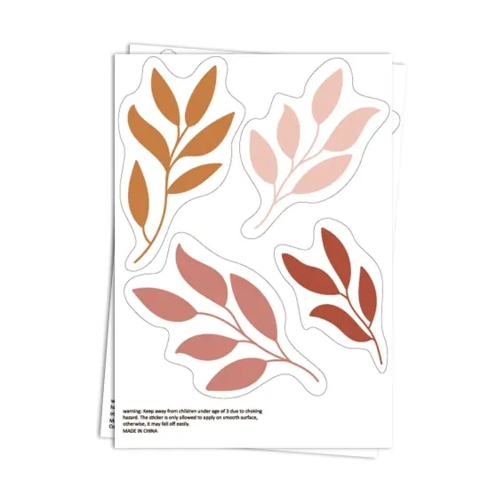 QUCHENG Boho Wall Stickers Girls Bedroom Removable Wall Decals Nursery Kids Room Decor Vinyl Murals DIY Cute Decorations 6 Sheets {2}