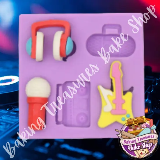 Music Silicone Mold {2}