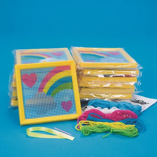 Rainbow Needlepoint (Pack of 12) {3}