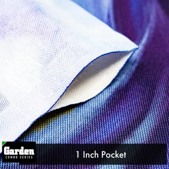 G128 Combo Pack: Garden Flag Stand Black 36x16 Inch & Garden Flag Let Us Rejoice Easter Cross 12x18 Inch {4}