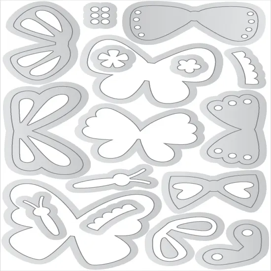 Doodlebug Doodle Cuts Dies-Flutterbies {3}