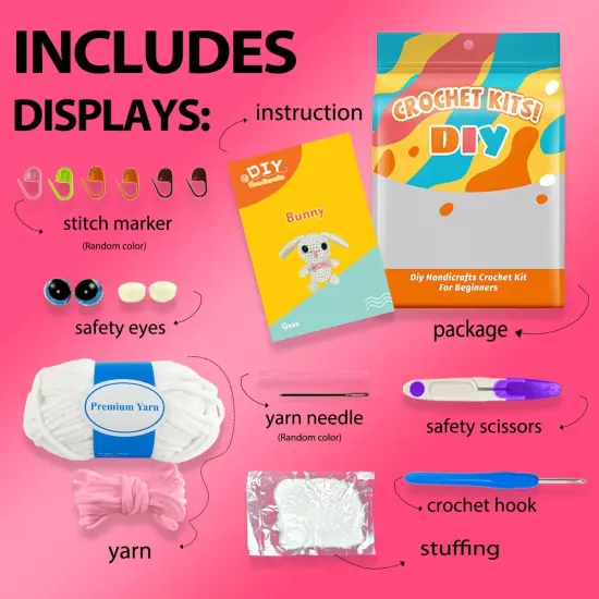 Crochet Kits - Rabbit with Long Ears {4}