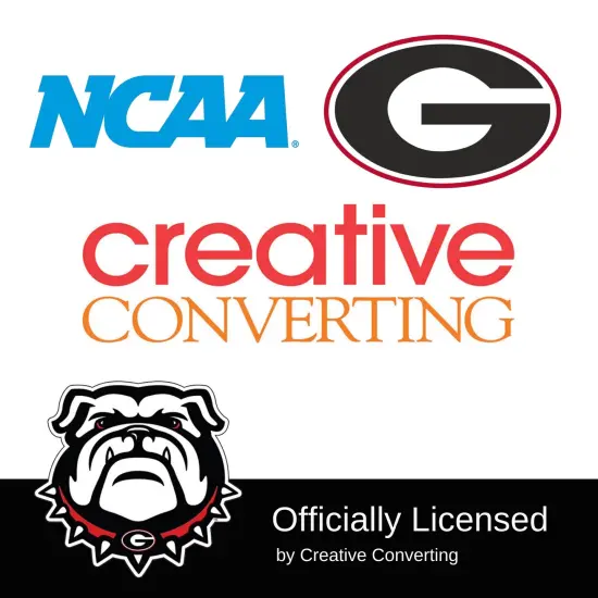 University of Georgia Party Supplies Bundle with UGA Plates and UGA Napkins - Serves 16 {4}