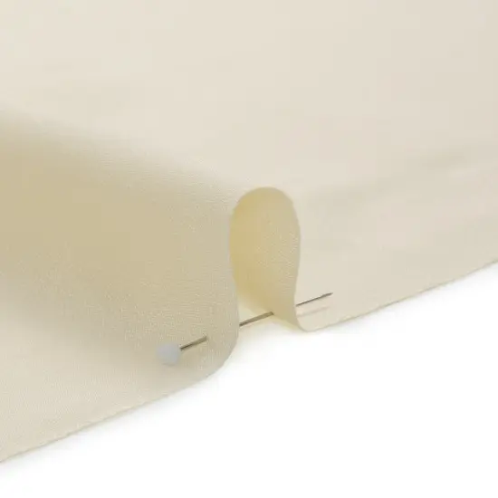 1 Yard Premium Pale Yellow Silk 4 Ply Crepe Fabric 44" Wide for Eveningwear & Fashion {3}