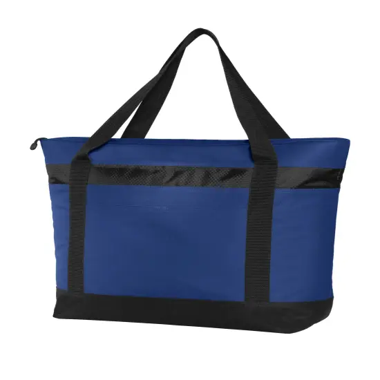 Port Authority&reg; Large Tote Cooler True Royal/ Black {1}