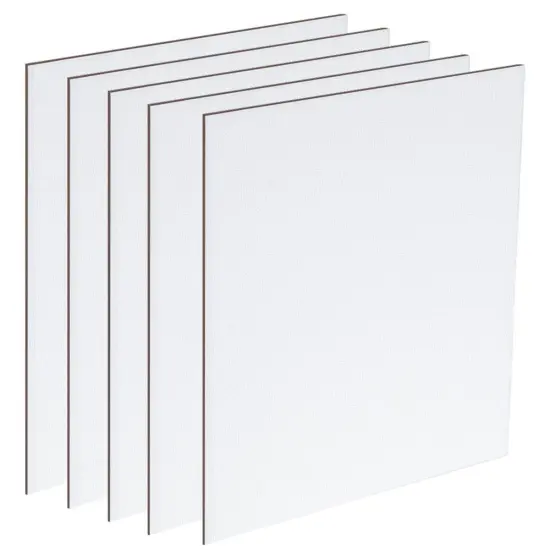 Master Artist Oil Paint Set Includes Wood Art Supply Carrying Case Sketchbox w/ Easel & 5-Pack 12x16 Canvas Panels For Painting Assorted {6}