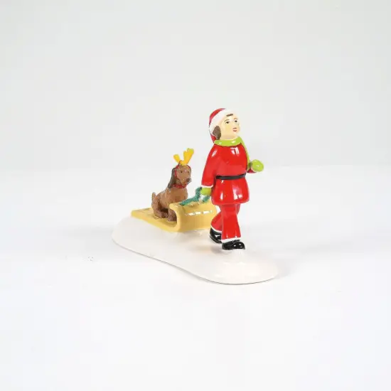 Department 56 Department 56 Snow Village A Trip to Who-Ville Christmas Figurine #6011416 Red {4}