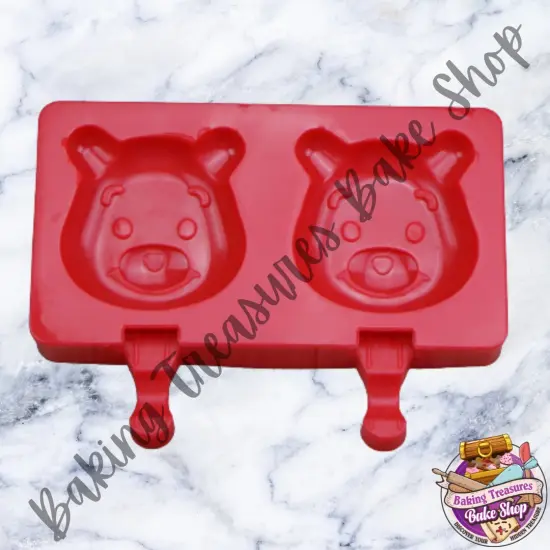 Pooh Popsicle Silicone Mold {3}