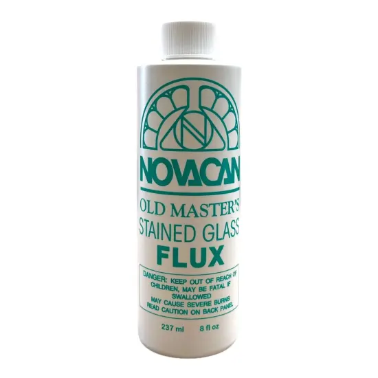 Novacan Old Master's Stained Glass Flux - 8 Oz | Stained Glass Supplies {1}
