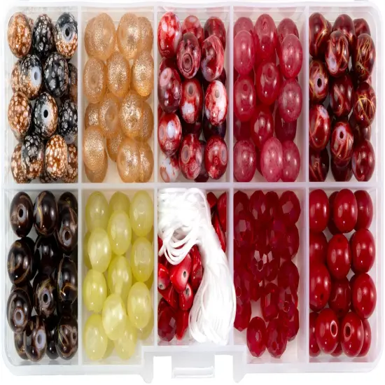 CousinDIY Mosaic Bracelet Kit-Burning Red {1}