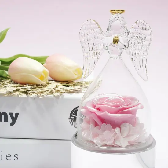 Preserved Flower Rose Birthday Gifts for Mom {2}