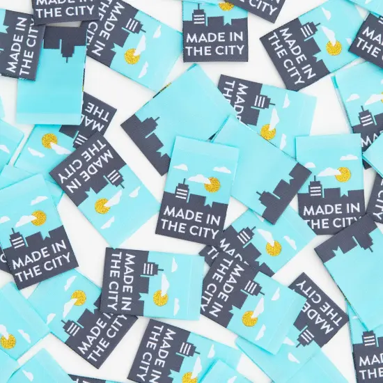 Made in the City -&nbsp;Sewing Woven Clothing Label Tags {3}