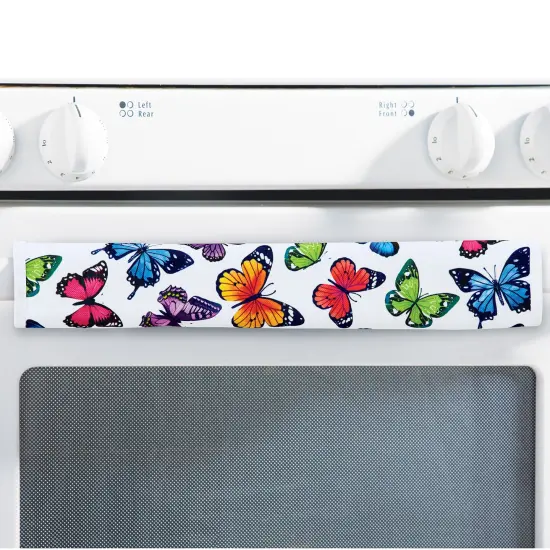 Collections Etc Colorful Butterflies Appliance Handle Covers - Set of 3 {4}