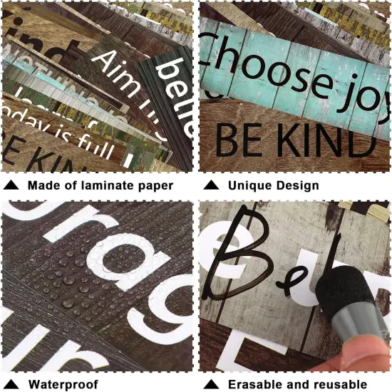 42 Pcs Growth Mindset Inspirational Posters Banners Motivational Posters {3}