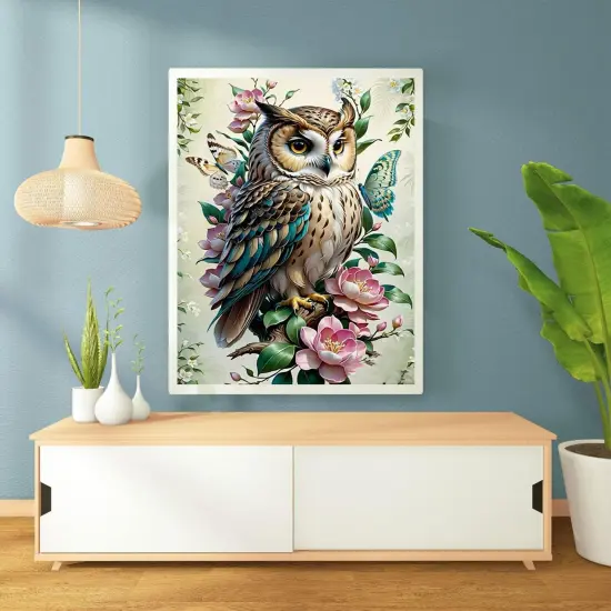 5D Owl Diamond Painting Kits 12x16inch, B11737 {5}
