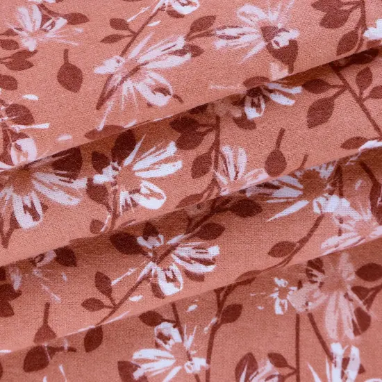Mook Fabrics Aster Flannel Fabric [108 in. Wide] - By The Yard Desert Sand {2}