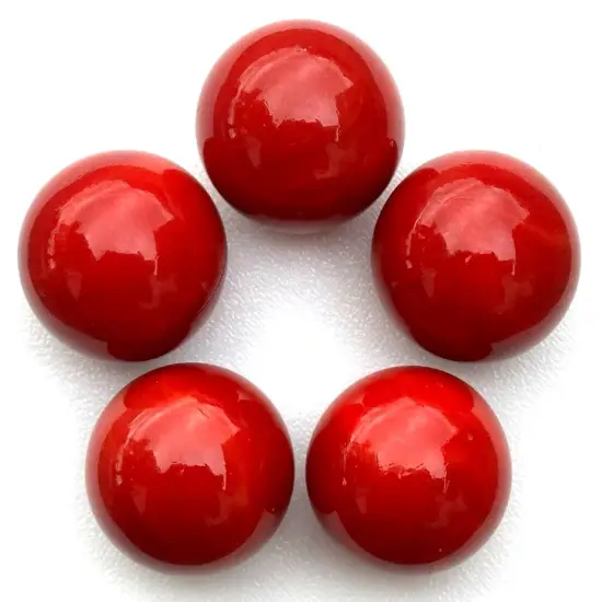 YOU CHOOSE COLOR Glass Marbles 25mm (1 inch) SHOOTER Taw Lot of 5 Red {1}