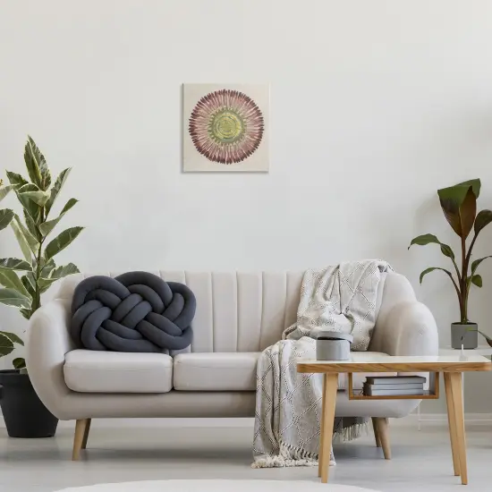 Stupell Industries Earthy Radial Aura Canvas By June Erica Vess {2}