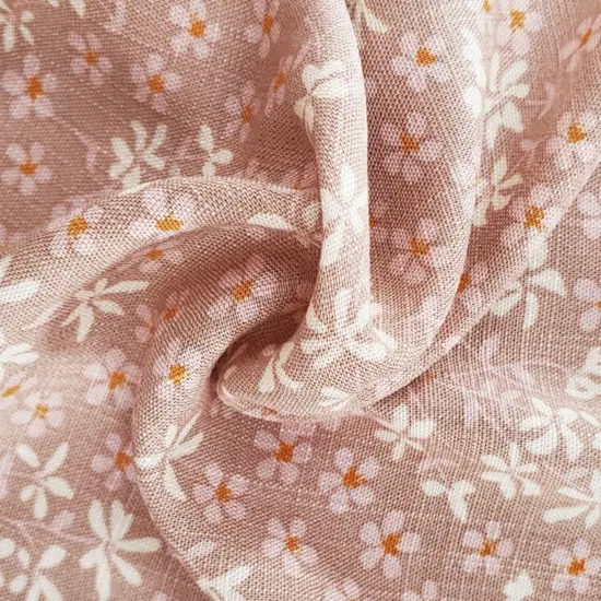 1 Yard Cookie Doe Rayon Slub Fabric for Sewing Lightweight Fashion Dresses Shirts 55/56 Inches Width {1}