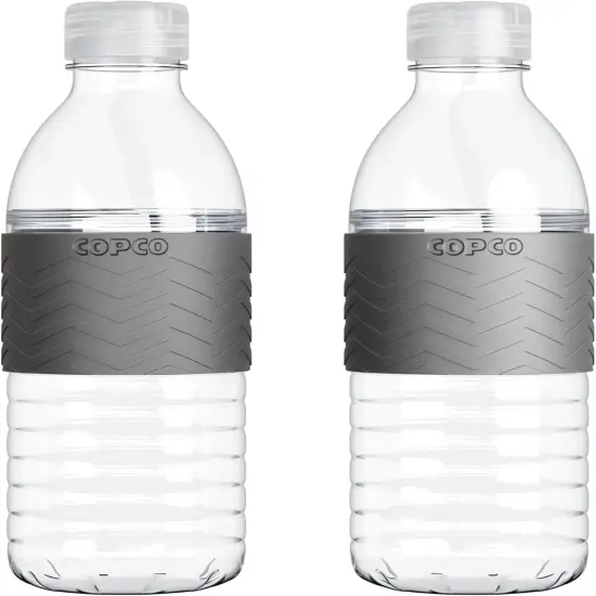 2 Hydra Water Bottle with Spill-Resistant Lid - Gray {1}