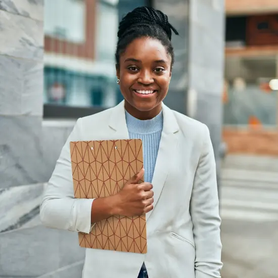 8 Pack Cute Clipboards Bulk Supply with Low Profile Clip - Wooden Clip Boards for Office, School, Classroom, Fits Letter Size 8.5x11 and A4 Paper (8.8 x 12.4 in) Brown {6}