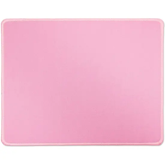 Pink Mouse Pad with Stitched Edges (11 x 8.7 Inches, 4 Pack) {6}