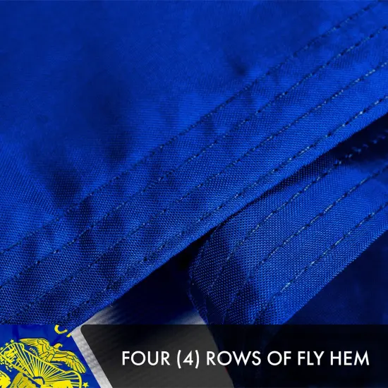 Oregon OR State Flag 3x5 Ft 3-Pack Double-sided Embroidered Polyester By G128 {5}