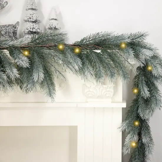 6 FT Cedar Garland Artificial Christmas Garland {2}