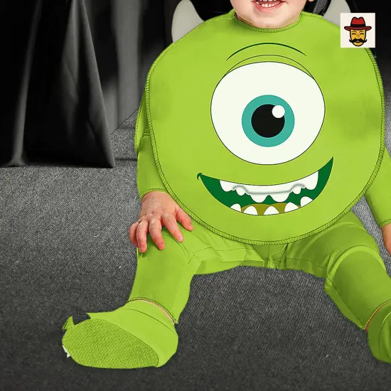 Disney Pixar Monsters University Mike Wazowski Infant Costume {5}