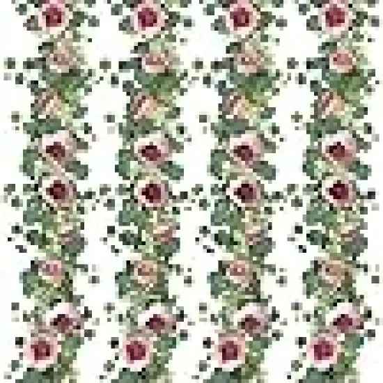 Rose Vine Faux Floral Garland for Wedding {1}