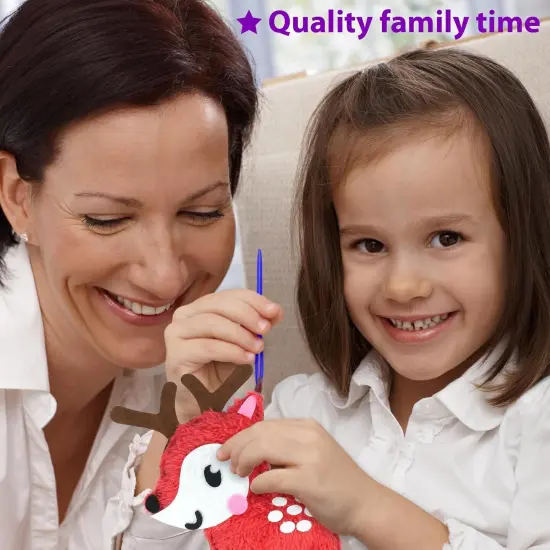 Easy Sewing Kit for Beginner Kids Arts & Crafts {4}