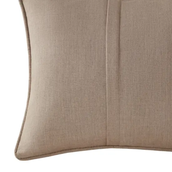 Sunbrella 20 in. Square Outdoor Throw Pillow (2-Pack) Slate {5}