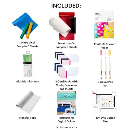 Cricut Deluxe All-in-One Materials and Accessories Bundle for Cricut Joy Xtra Machines {3}