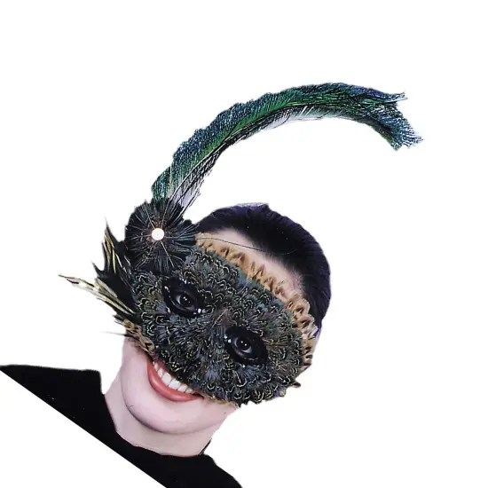 Feather 1920's Style Mask {6}