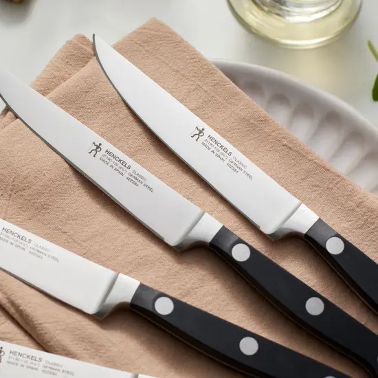 Henckels CLASSIC 4-pc Steak Knife Set {5}